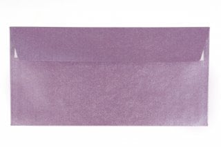 Sobres DIN adhesivo largo, nácar morado