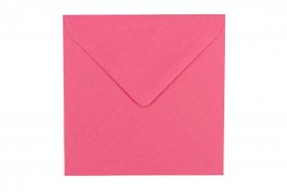 Sobres cuadrados 130x130 mm, rosa