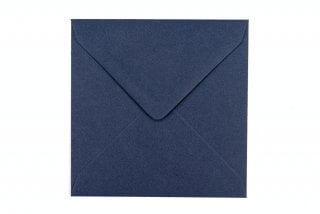 Sobres cuadrados 130x130 mm, azul oscuro