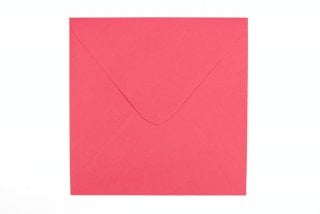 Sobres cuadrados 155x155 mm, rosa