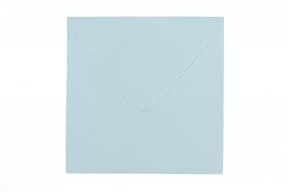 Sobres cuadrados 155x155 mm, azul claro