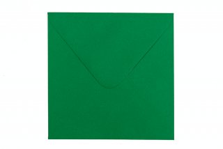 Sobres cuadrados 155x155 mm, verde oscuro