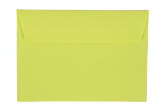 Sobres DIN C6 adhesivos, verde mayo