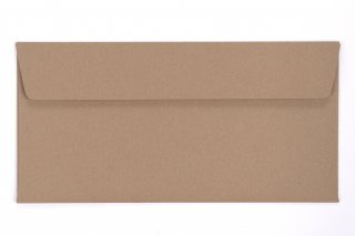 Sobres DIN largo adhesivo, papel kraft