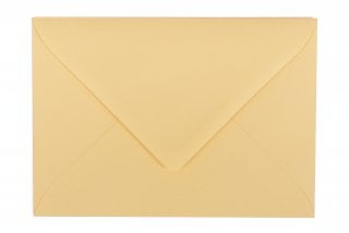 Sobres DIN C6, cúrcuma