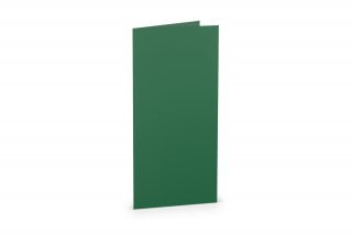 Tarjetas plegables DIN largas, verde oscuro