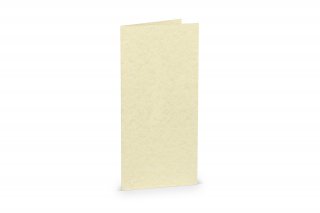Tarjetas plegables DIN largo, amarillo arena jaspeado