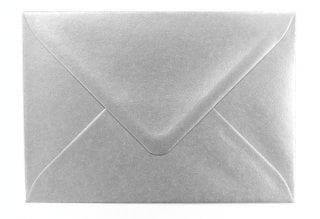 Sobres DIN B6, plata