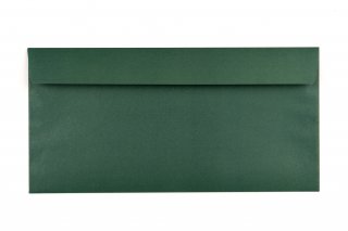 Sobres DIN largo adhesivos, impresión verde oscuro