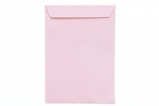Sobres DIN C4 adhesivos, rosa