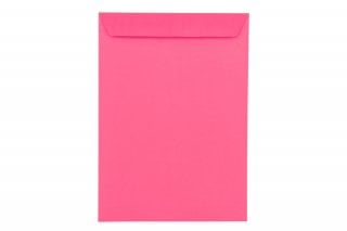 Sobres DIN C4 adhesivos, rosa