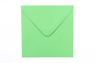 Sobres cuadrados 110x110 mm, verde claro