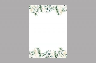 Papel de carta A4, eucalipto, 1 cara