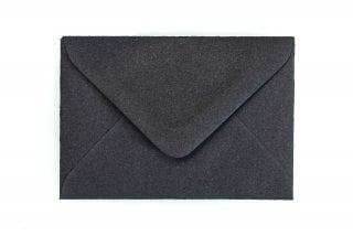 Sobres 65x94mm, negro