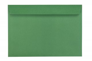 Sobres DIN C5 adhesivos, impresos en verde
