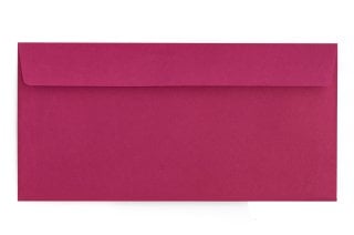 Sobres DIN adhesivo largo, impresión rosa