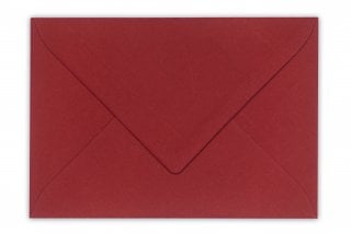 Sobres DIN C6, rojo oscuro