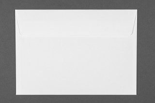 Sobres DIN C6 adhesivos, blancos