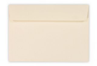 Sobres DIN C6 adhesivos, crema