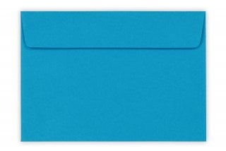 Sobres DIN C6 adhesivos, azules
