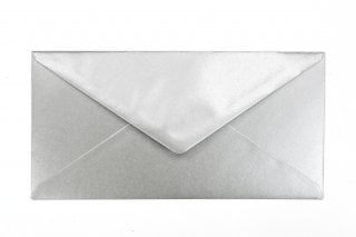 Sobres DIN largo, plata