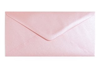 Sobres DIN largo, nácar rosa