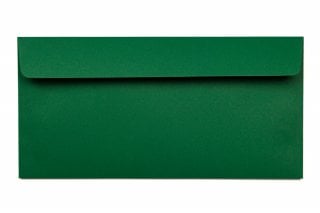 Sobres DIN adhesivo largo, verde oscuro