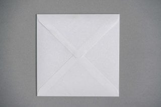 Sobres cuadrados 155x155 mm, nácar