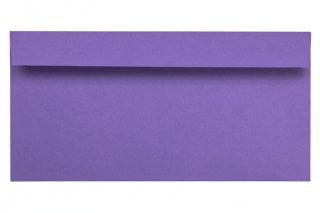 Sobres DIN adhesivo largo, morado