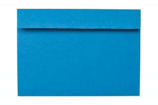 Sobres DIN C5 adhesivos, azules