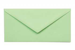 Sobres DIN largo, verde menta