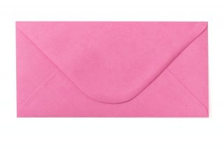 Sobres DIN largos, rosa intenso