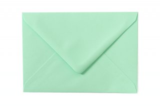 Sobres DIN C6, verde pastel