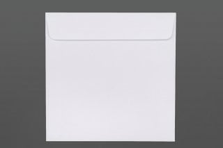 Sobres cuadrados 160x160 mm, blancos