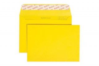 Sobres Elco DIN C6 adhesivos, amarillo dorado
