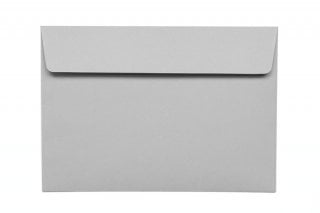 Sobres DIN C6 adhesivos, gris claro