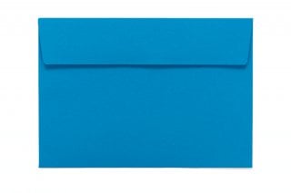 Sobres DIN C6 adhesivos, azules
